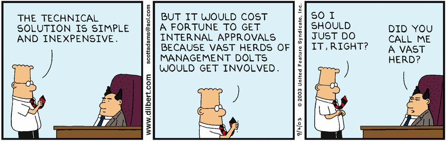 Dilbert Cartoon